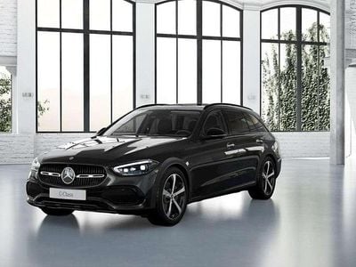 Manufaktur graphitgrau metalli Gebraucht 2022 Mercedes C220 Night Kombi | 36.495 € (Etwas zu teuer)