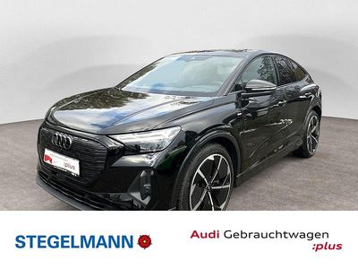 Mythosschwarz metallic Gebraucht 2023 Audi Q4 Sportback e-tron S-Line SUV | 39.790 € (Teuer)