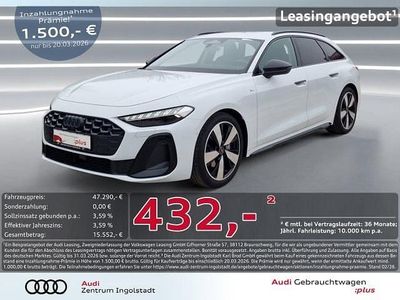 Gebraucht Audi A5 S-Line 204 PS (150 kW) 2025 Gletscherweiß metallic Kombi