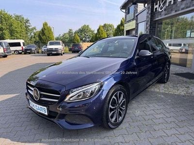 Gebraucht Mercedes C220 Night 170 PS (125 kW) 2017 Blau Limousine
