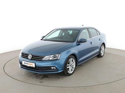 Gebraucht VW Jetta Allstar 150 PS (110 kW) 2016 Blau Limousine