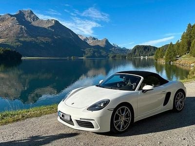 Gebraucht Porsche 718 Boxster 300 PS (220 kW) 2018 Weiß Cabrio