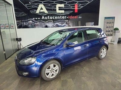 Gebraucht VW Golf VI Comfortline 80 PS (58 kW) 2009 Blau Kleinwagen