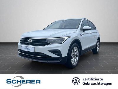 Gebraucht VW Tiguan Active 150 PS (110 kW) 2022 Pure white SUV