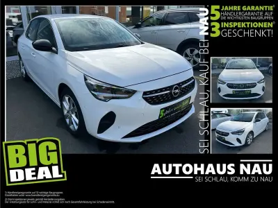 Gebraucht Opel Corsa Elegance 102 PS (75 kW) 2023 Jade weiss/arktis weiss Kleinwagen