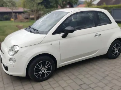 Gebraucht Fiat 500 Pop 69 PS (50 kW) 2010 Weiß Kleinwagen