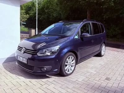 Gebraucht VW Touran Comfortline 140 PS (102 kW) 2012 Blau Van / Kleinbus