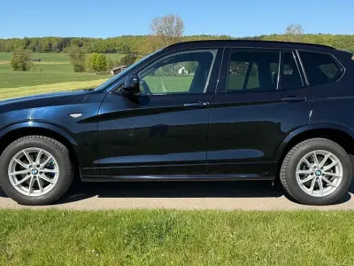Gebraucht BMW X3 M Sport 184 PS (135 kW) 2012 Schwarz SUV