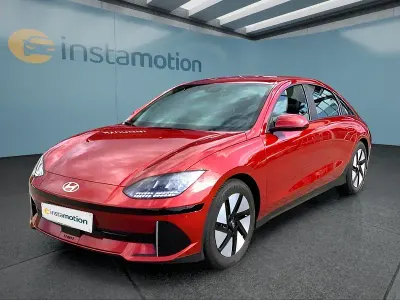 Gebraucht Hyundai Ioniq 6 Basis 111 kW (151 PS) 2023 Rot Limousine