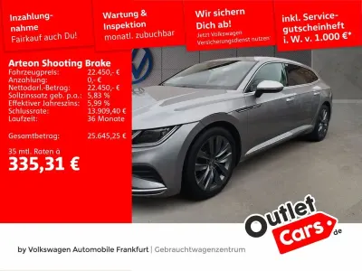 Gebraucht VW Arteon Elegance 150 PS (110 kW) 2023 Pyritsilber metallic Kombi
