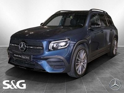 Gebraucht Mercedes GLB220 AMG 190 PS (139 kW) 2023 Denimblau metallic SUV