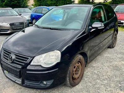 Gebraucht VW Polo United 69 PS (50 kW) 2009 Black magic perleffekt Kleinwagen