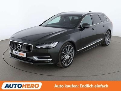 Brugt Volvo V90 Inscription 235 HK (172 kW) 2019 Grå Stationcar