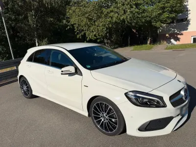 Gebraucht Mercedes A220 AMG line 177 PS (130 kW) 2018 Weiß Limousine