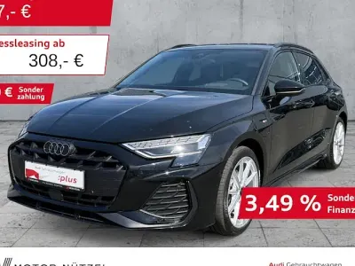 Second-hand Audi A3 S-Line 204 CP (150 kW) 2025 Negru Berlinǎ