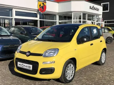 Neu Fiat Panda 69 PS (50 kW) 2025 Positano gelb dach schwarz (ge Kleinwagen