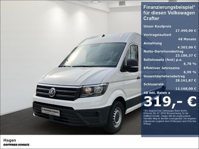 gebraucht VW Crafter 2.0 TDI 35 Kasten lang Hochdach NAV PDCvo&hi