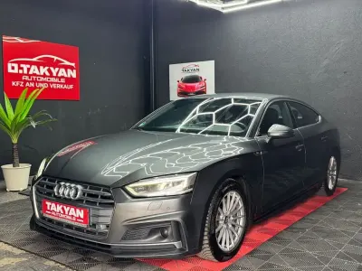 Używany Audi A5 Sportback S-Line 218 KM (160 kW) 2018 Szary Hatchback