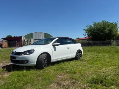 Gebraucht VW Golf Cabriolet Cup 105 PS (77 kW) 2014 Weiß Cabrio