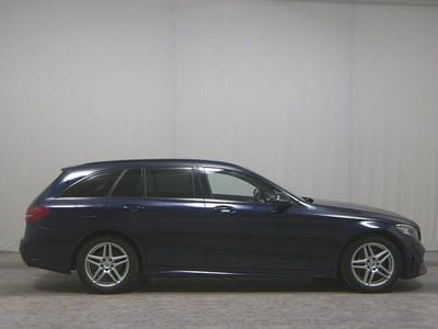 Gebraucht Mercedes C220 AMG line 194 PS (142 kW) 2020 Blau Kombi