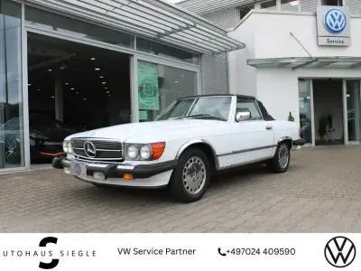 Gebraucht Mercedes 560 231 PS (169 kW) 1986 Arktikweiß Cabrio
