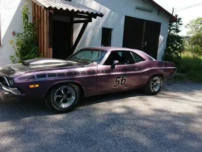 Brugt Dodge Challenger 300 HK (220 kW) 1973 Lilla Coupe