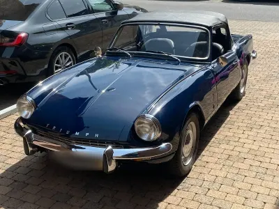 Usata Triumph Spitfire 68 CV (50 kW) 1965 Blu Cabrio