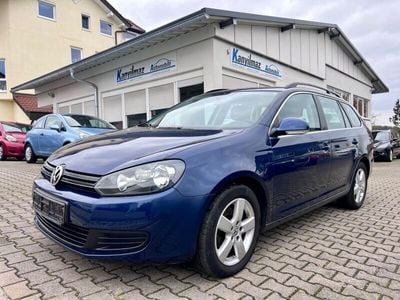 Gebraucht VW Golf VI Comfortline 105 PS (77 kW) 2010 Blau Kleinwagen