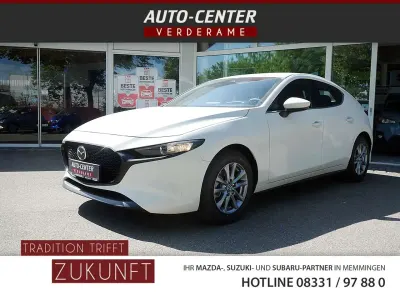 Neu Mazda 3 Prime-Line 140 PS (102 kW) 2026 Arctic white Limousine