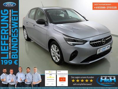 Gebraucht Opel Corsa Elegance 75 PS (55 kW) 2020 Kontrast grau/quarz silber Kleinwagen