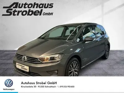Gebraucht VW Golf Sportsvan Allstar 150 PS (110 kW) 2017 Indiumgrau metallic Van / Kleinbus