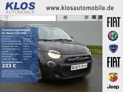 Gebraucht Fiat 500e Icon 87 kW (119 PS) 2022 Schwarz Limousine
