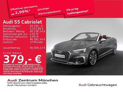 Gebraucht Audi S5 Cabriolet Ambiente 354 PS (260 kW) 2024 Daytonagrau perleffekt Cabrio