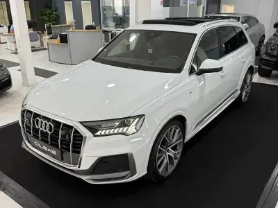 Gebraucht Audi Q7 S-Line 286 PS (210 kW) 2021 Weiß SUV