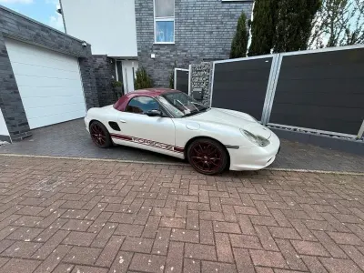 Gebraucht Porsche 986 Boxster 228 PS (167 kW) 2004 Weiß Cabrio