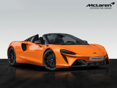 Neu McLaren Artura 700 PS (514 kW) 2026 Orange Cabrio