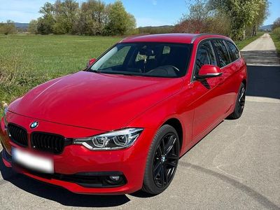 Brugt BMW 318 Advantage 150 HK (110 kW) 2017 Rød Stationcar