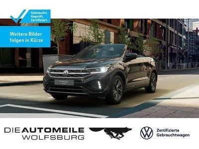 Gebraucht VW T-Roc Cabriolet R-line 150 PS (110 kW) 2025 Deep black perleffekt Cabrio