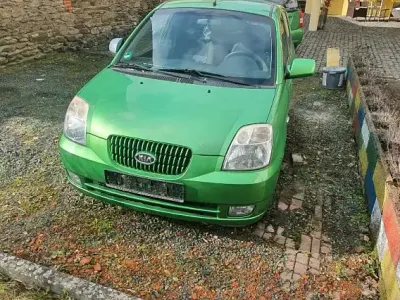 Gebraucht Kia Picanto 2007 Grün Kleinwagen