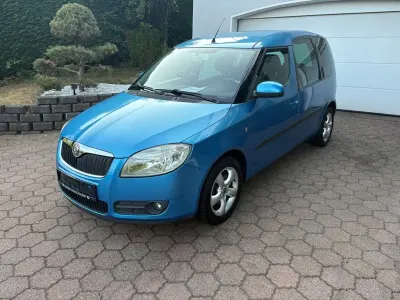Gebraucht Skoda Roomster Style 105 PS (77 kW) 2007 Blau Van / Kleinbus