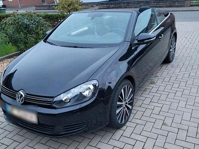 Gebraucht VW Golf Cabriolet 105 PS (77 kW) 2013 Schwarz Cabrio