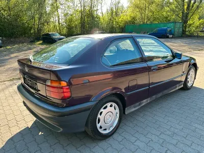 Brugt BMW 316 102 HK (75 kW) 1995 Lilla Coupe