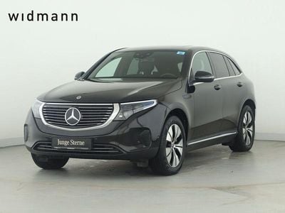 Gebraucht Mercedes EQC400 300 kW (408 PS) 2021 Metalliclack obsidianschwarz metallic SUV
