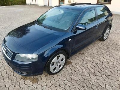 Usata Audi A3 150 CV (110 kW) 2003 Blu Utilitaria
