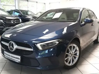 Brugt Mercedes A220 Progressive 243 HK (178 kW) 2019 Blå Sedan