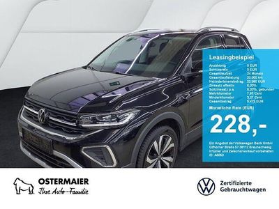 Schwarz Gebraucht 2024 VW T-Cross Style SUV | 22.580 € (Guter Preis)