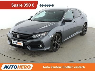 Usata Honda Civic Elegance 126 CV (92 kW) 2019 Grigio Berlina