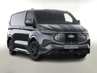 Neu Ford E-Transit Sport 160 kW (218 PS) 2026 Agate black metallic Van