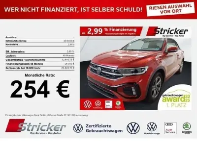 Gebraucht VW T-Roc Cabriolet R-line 150 PS (110 kW) 2025 Cabrio