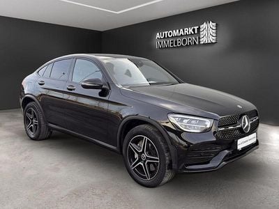 Gebraucht Mercedes GLC300e AMG 320 PS (235 kW) 2021 Obsidianschwarz Coupé